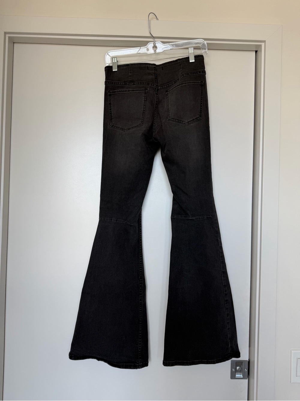 Free People Black Flare Jeans - Picture 2 of 3